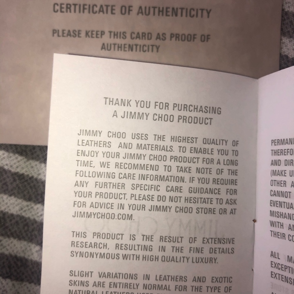 Brand New Jimmy Choo Leather Tote Bag (40 % off) - Picture 2 of 6